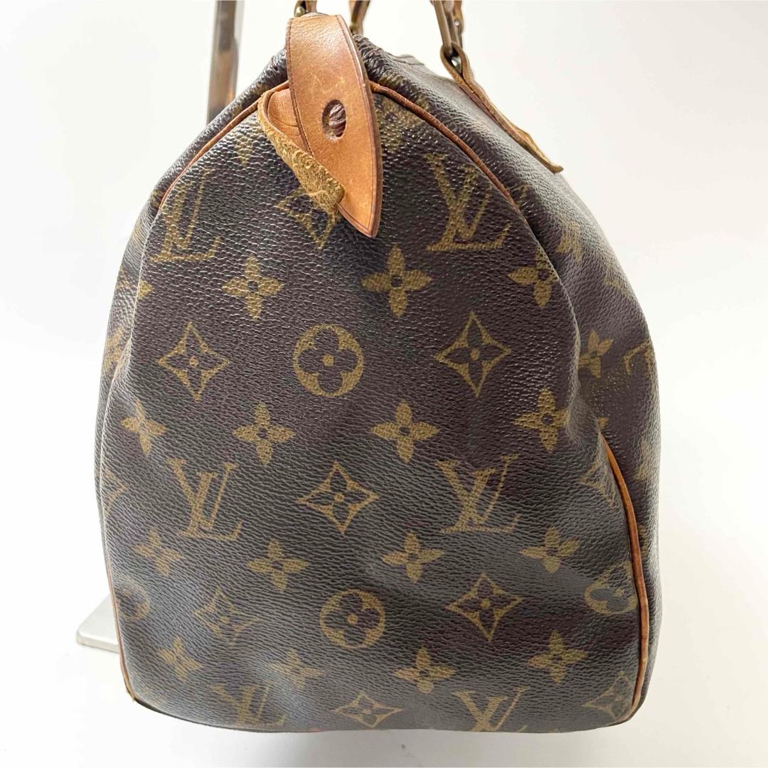 ルイヴィトン　モノグラム　ハンドバッグ　スピーディ30 ミニボストン　ブラウン