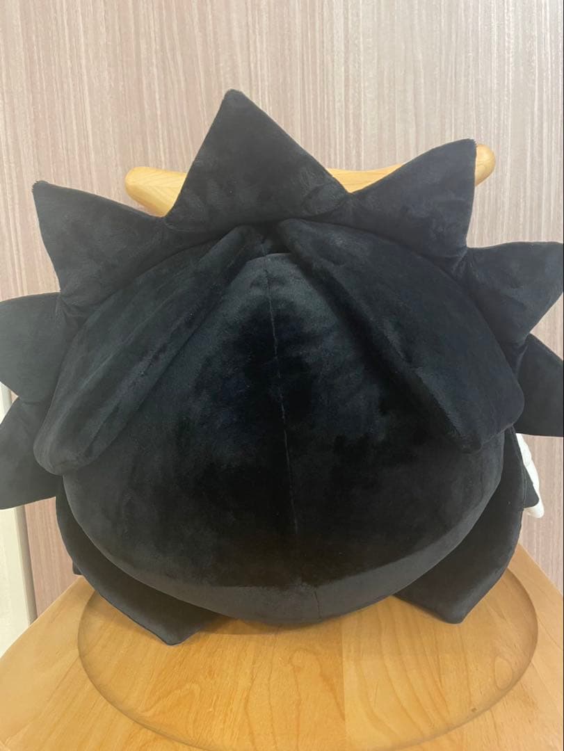 ボボボーボ・ボーボボ 大きなドンパッチぬいぐるみ　黒ZOZOコラボ