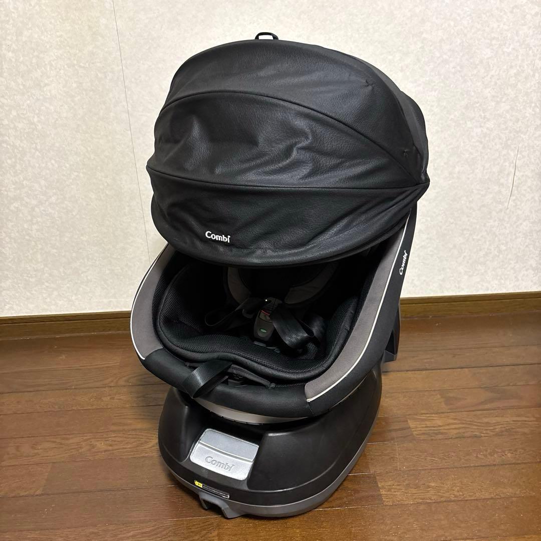 【良品】combi クルムーヴ スマート シートベルト固定 新生児OK