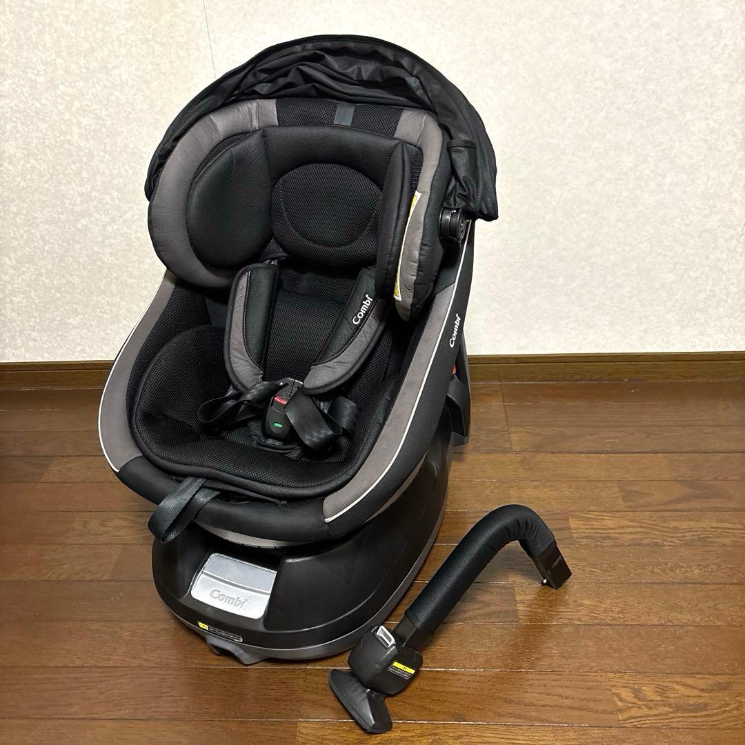 【良品】combi クルムーヴ スマート シートベルト固定 新生児OK
