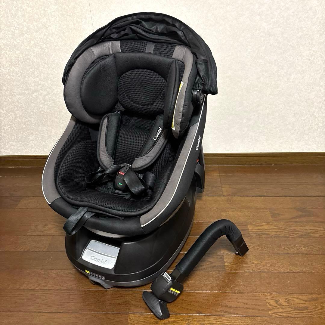 【良品】combi クルムーヴ スマート シートベルト固定 新生児OK