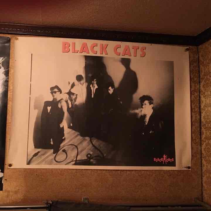 激レアブラックキャッツポスタークリームソーダ