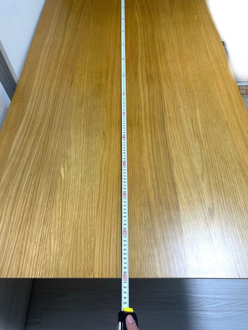 【Nobu】リビングでもダイニングでもつかえるテーブル・3・オーク材