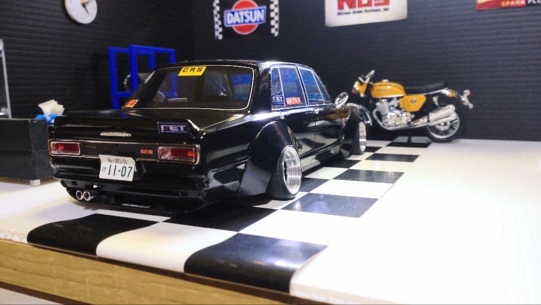 1/18ハコスカ４枚ワークス仕様１点物