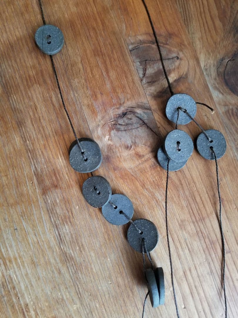 山田睦美　ボタン　陶磁器　作家　九谷焼　珠洲焼