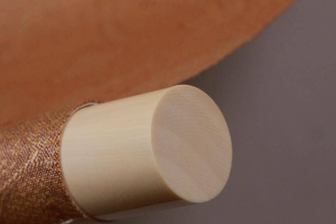 西陣織作家 佐藤重教『 南無阿弥陀仏 』純金糸 縞黒檀二重箱 BE984