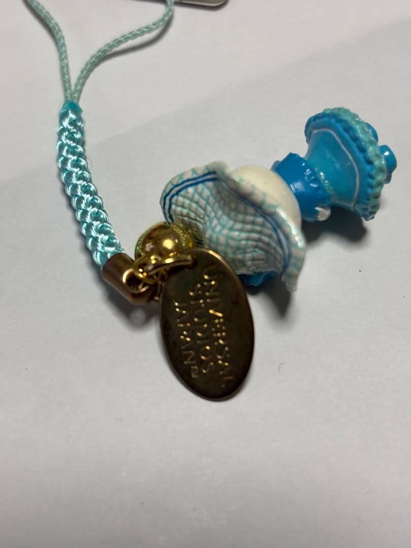 d*9様 激レア　USJ限定　ハローキティ根付ストラップ　ブルー