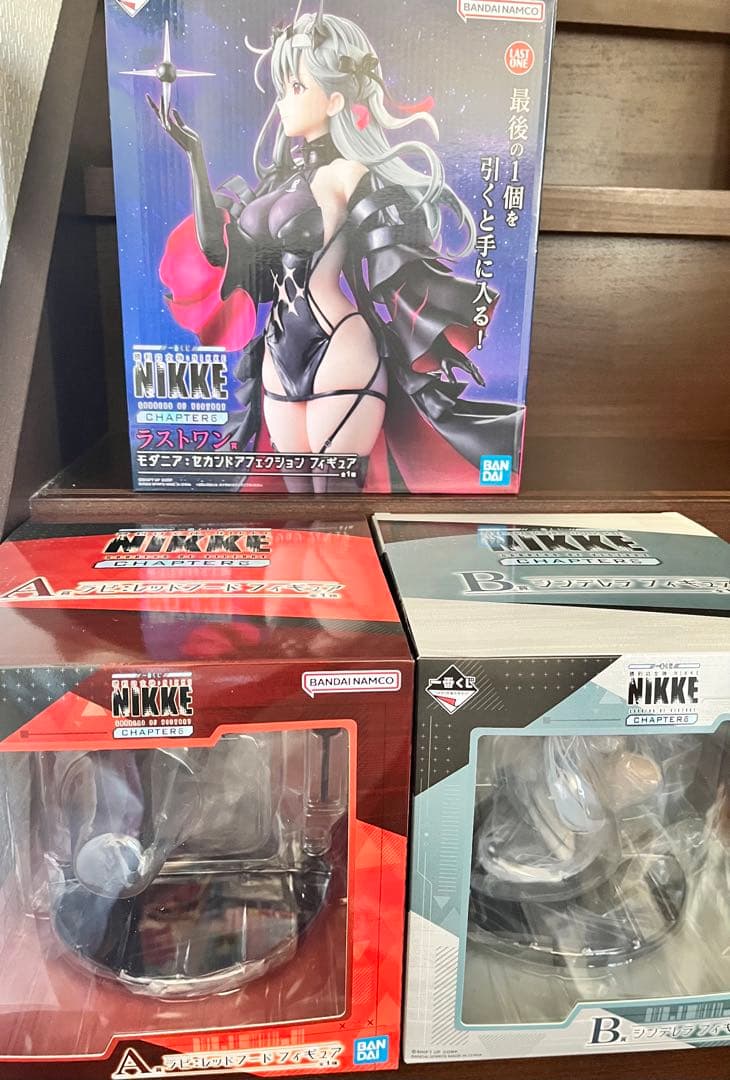 一番くじ　NIKKE ニケ　A賞　B賞　C賞　ラストワン　フィギュア　おまけ2点