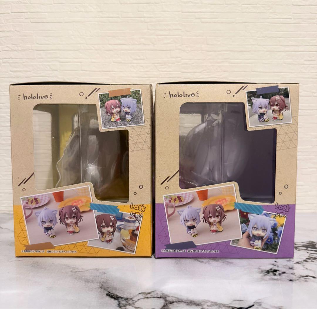 るかっぷ ホロライブ 猫又おかゆ＆戌神ころね セット【座布団付】 猫又