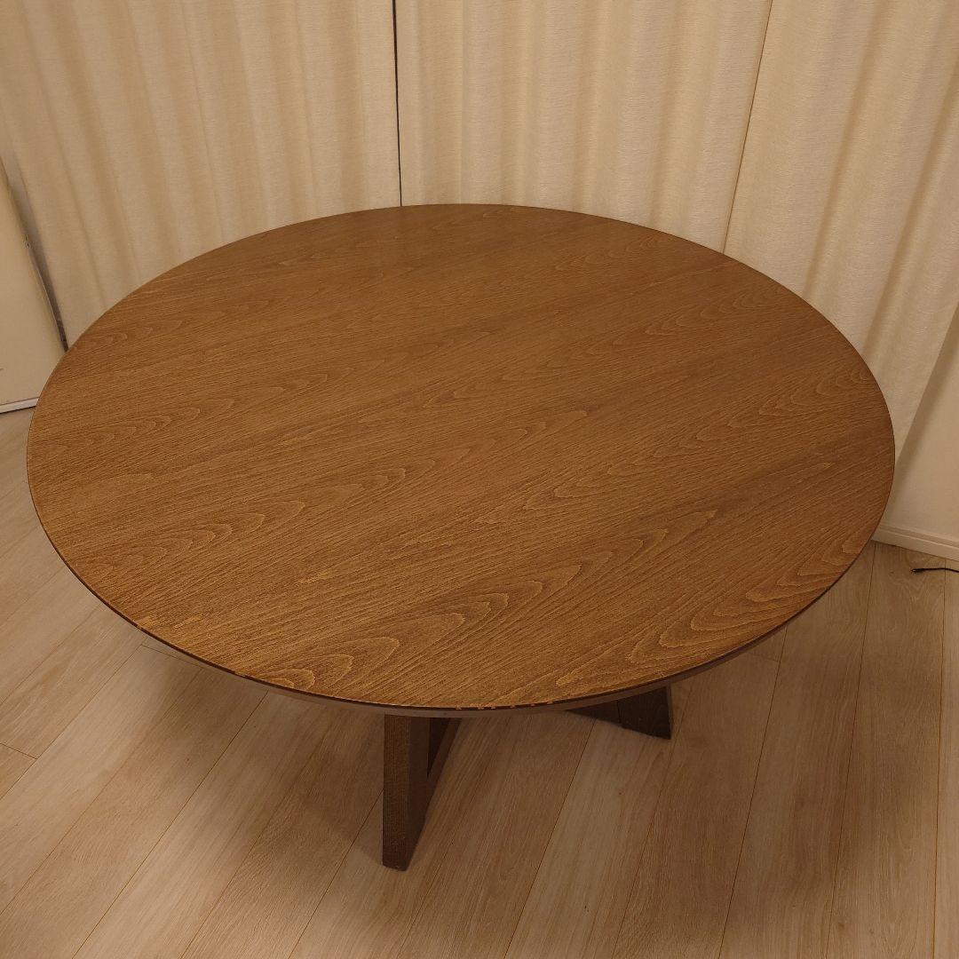 丸テーブル　5点セット　椅子　ダイニングテーブル