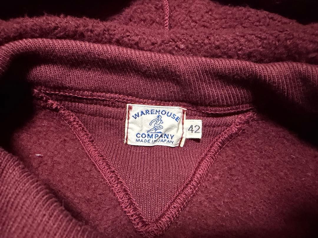 レア ウエアハウス 2025直営店限定　後付けフードパーカー　サイズ42