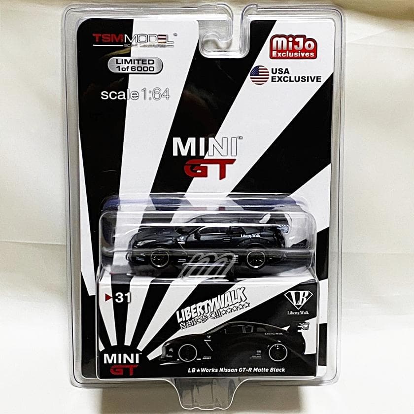 ⭐️MINI GT LB☆WORKS GT-R R35 マットブラック 北米限定 - メルカリ
