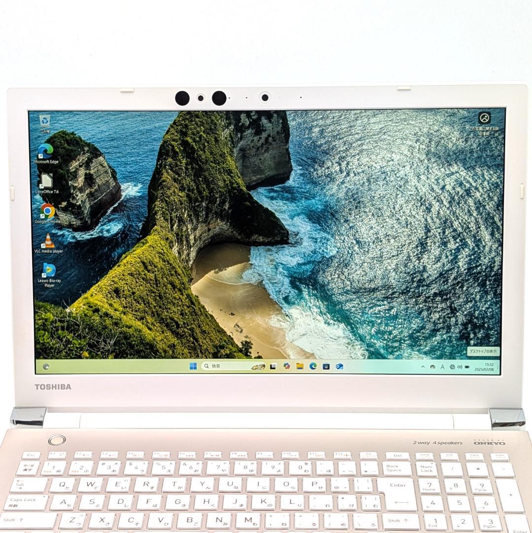 TOSHIBA 】 ノ-トパソコン T75/GG第8世代 i7 SSD