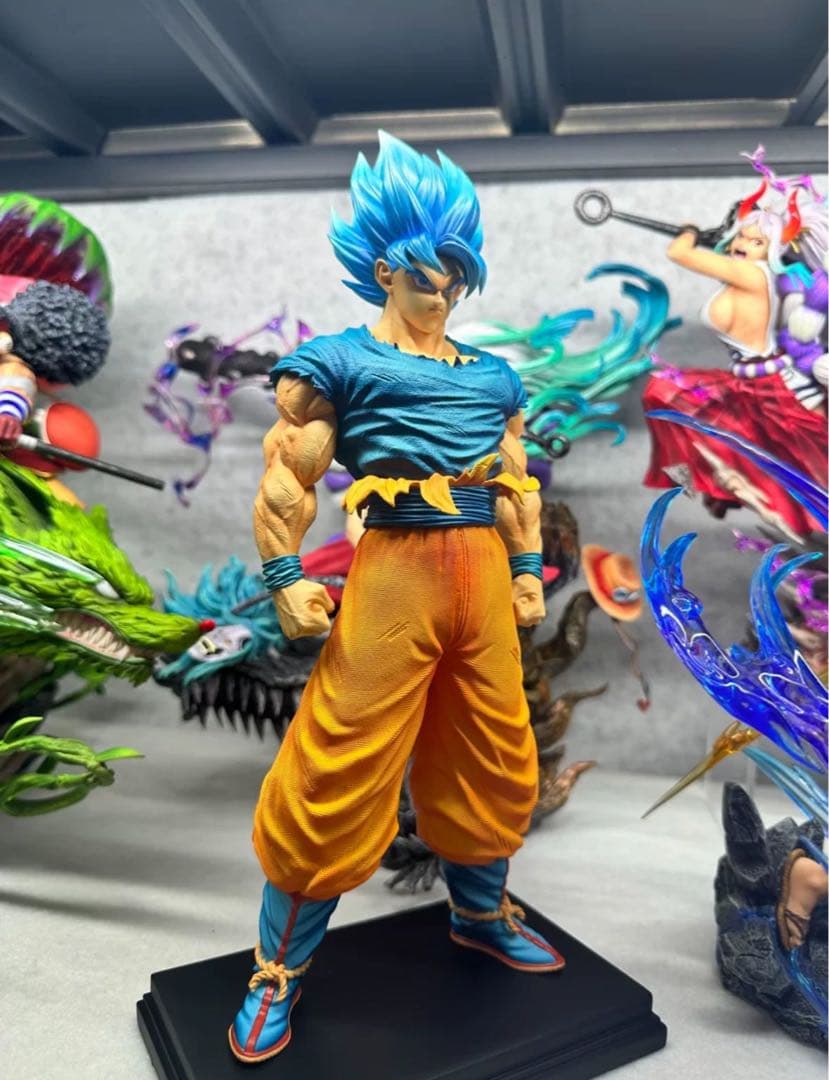 ドラゴンボール 孫悟空 ガレキ ガレージキット スタチューX①④⑧