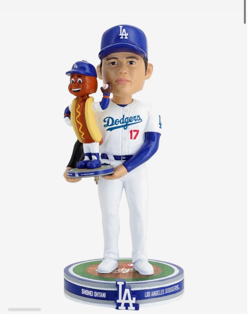 ワールドチャンピオン　優勝セール　ドジャース 大谷翔平 ボブルヘッド 55 大谷翔平選手のワールドシリーズ優勝記念ボブルヘッドが登場！ 世界