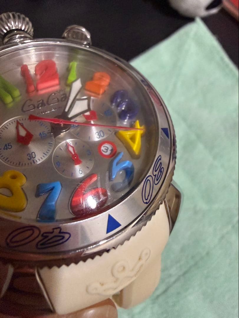 りき　様　ガガミラノ　マヌアーレ　48mm クロノグラフ