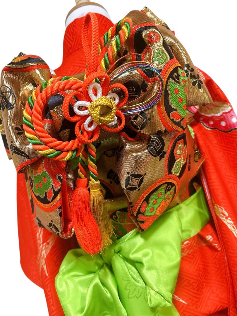 お買い得品♡七五三　7歳　女の子　フルセット　一式　赤系