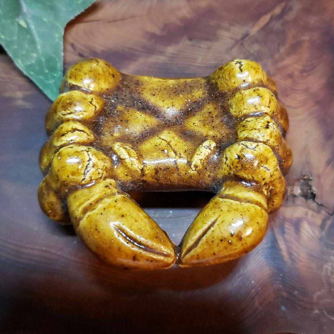 茶道具　蟹　カニ蓋置