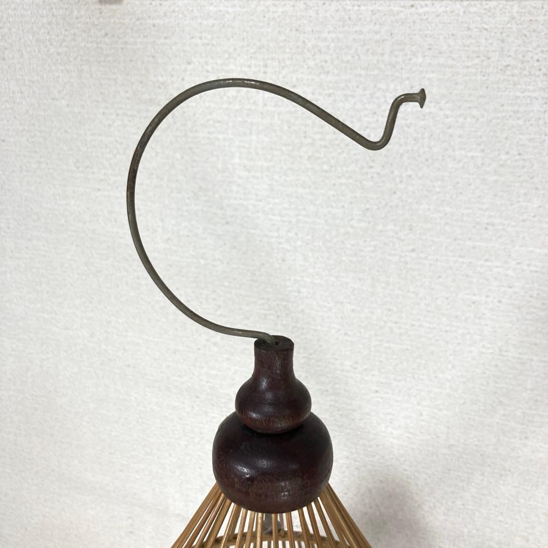 レトロアンティーク 雲雀籠 鳥かご カゴ バードゲージ アジアン 和モダン