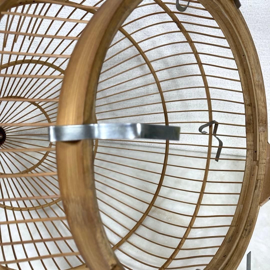 レトロアンティーク 雲雀籠 鳥かご カゴ バードゲージ アジアン 和