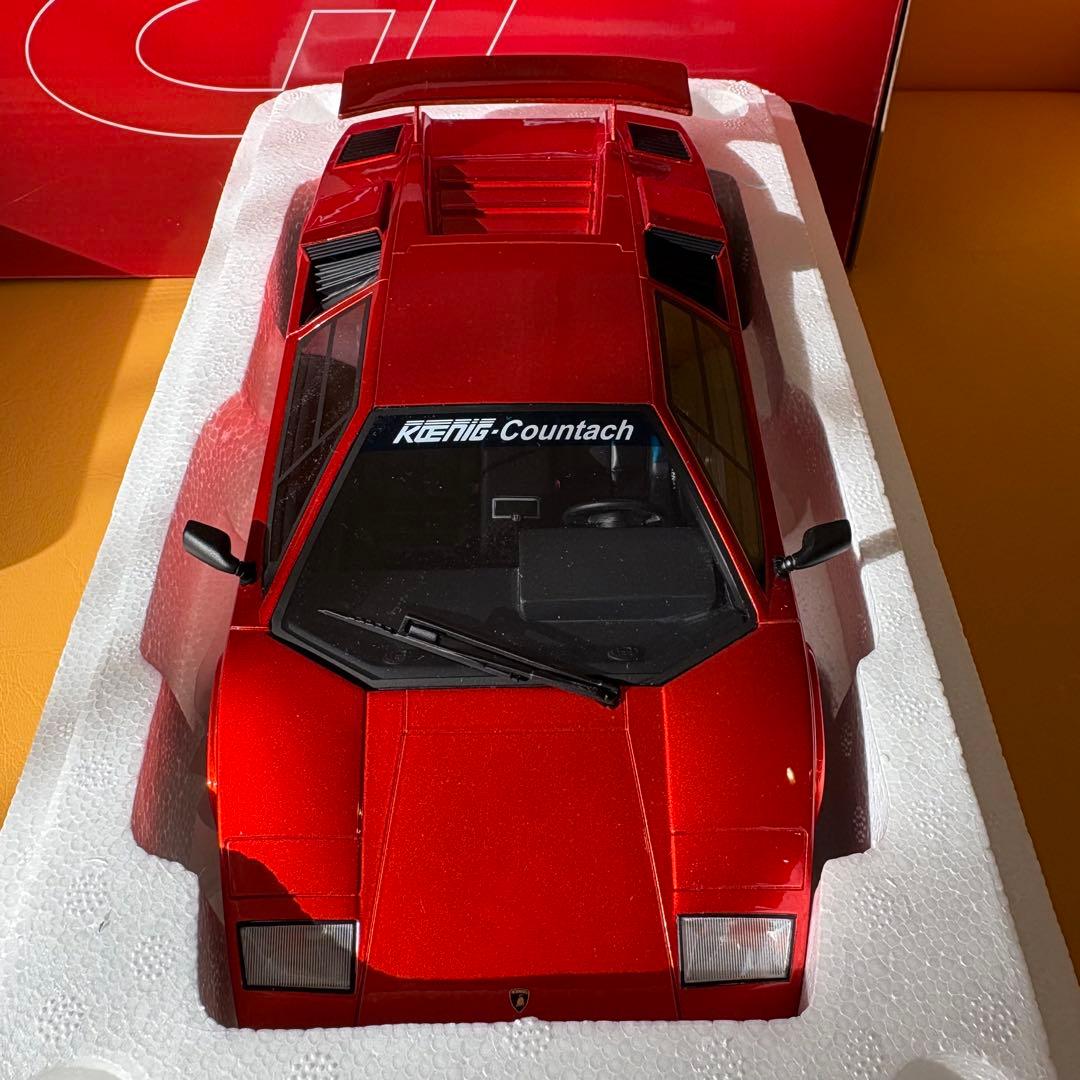 GTスピリット 1/18 ランボルギーニ カウンタック ターボ ケーニッヒSP