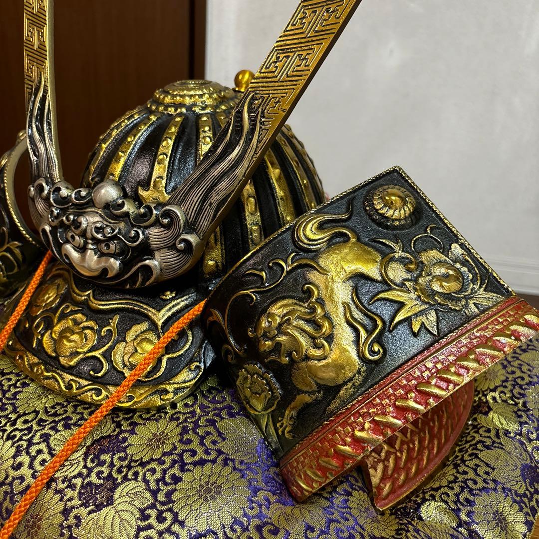 出世兜　座布団付き