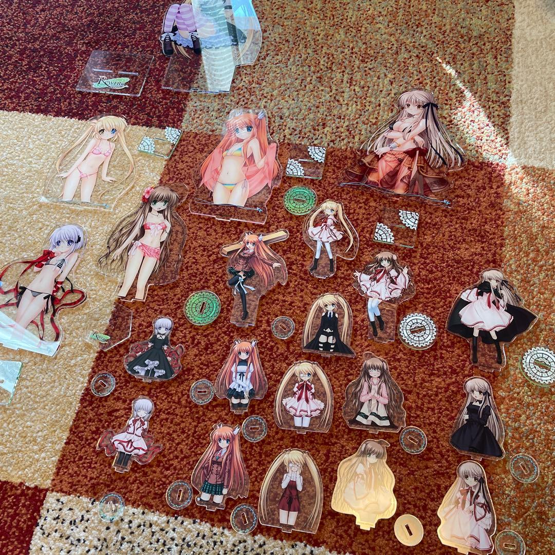 引退品 rewrite アクリルフィギュア セットkey