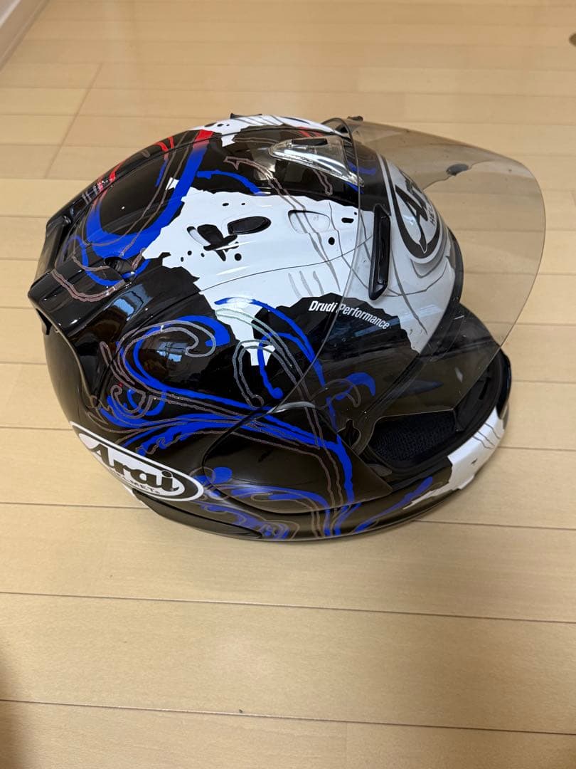 Arai フルフェイスヘルメット 黒赤
