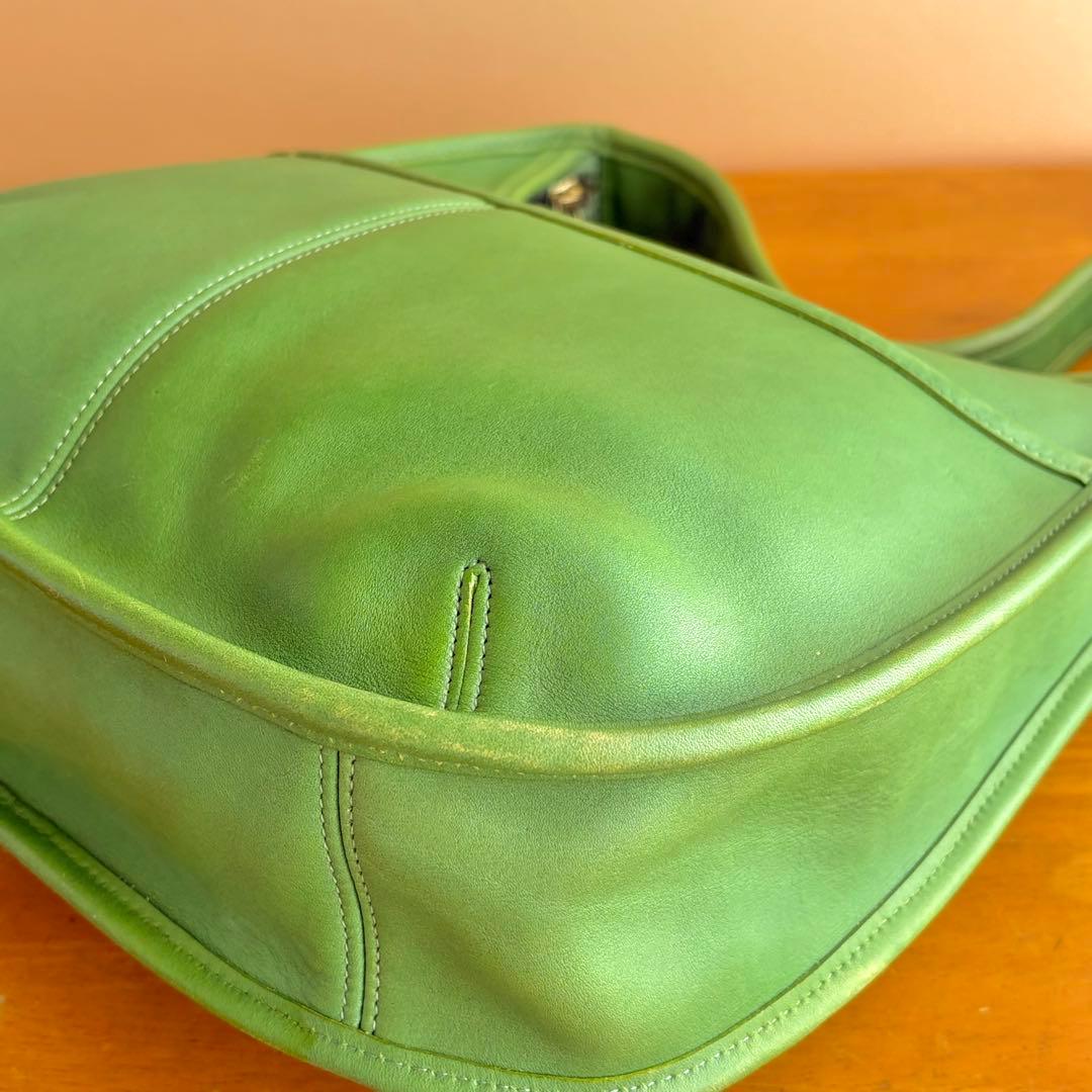 vintage coach オールドコーチ ショルダーバッグ 9033 グリーン