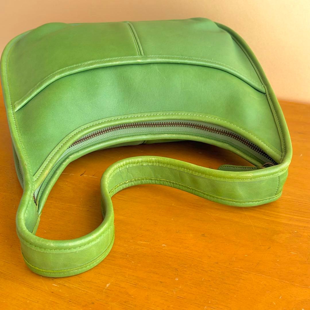 vintage coach オールドコーチ ショルダーバッグ 9033 グリーン