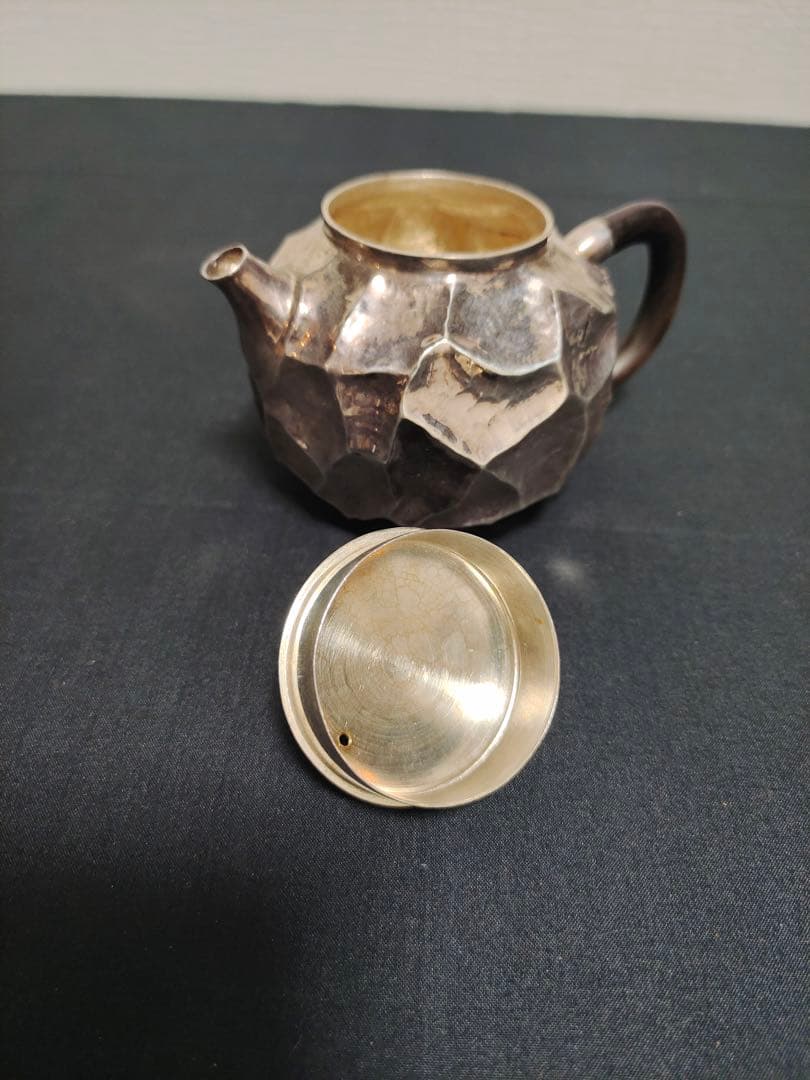 純銀急須 銀瓶 茶道具 214g 楽天市場】銀瓶 純銀（茶道具・湯呑・急須