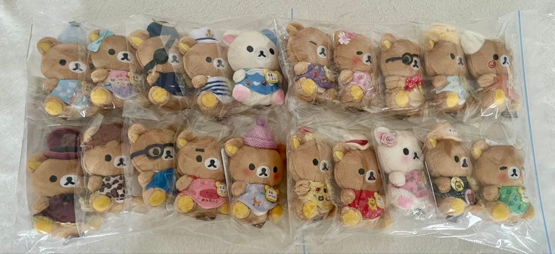 リラックマ　店長てのりぬいぐるみ　20点