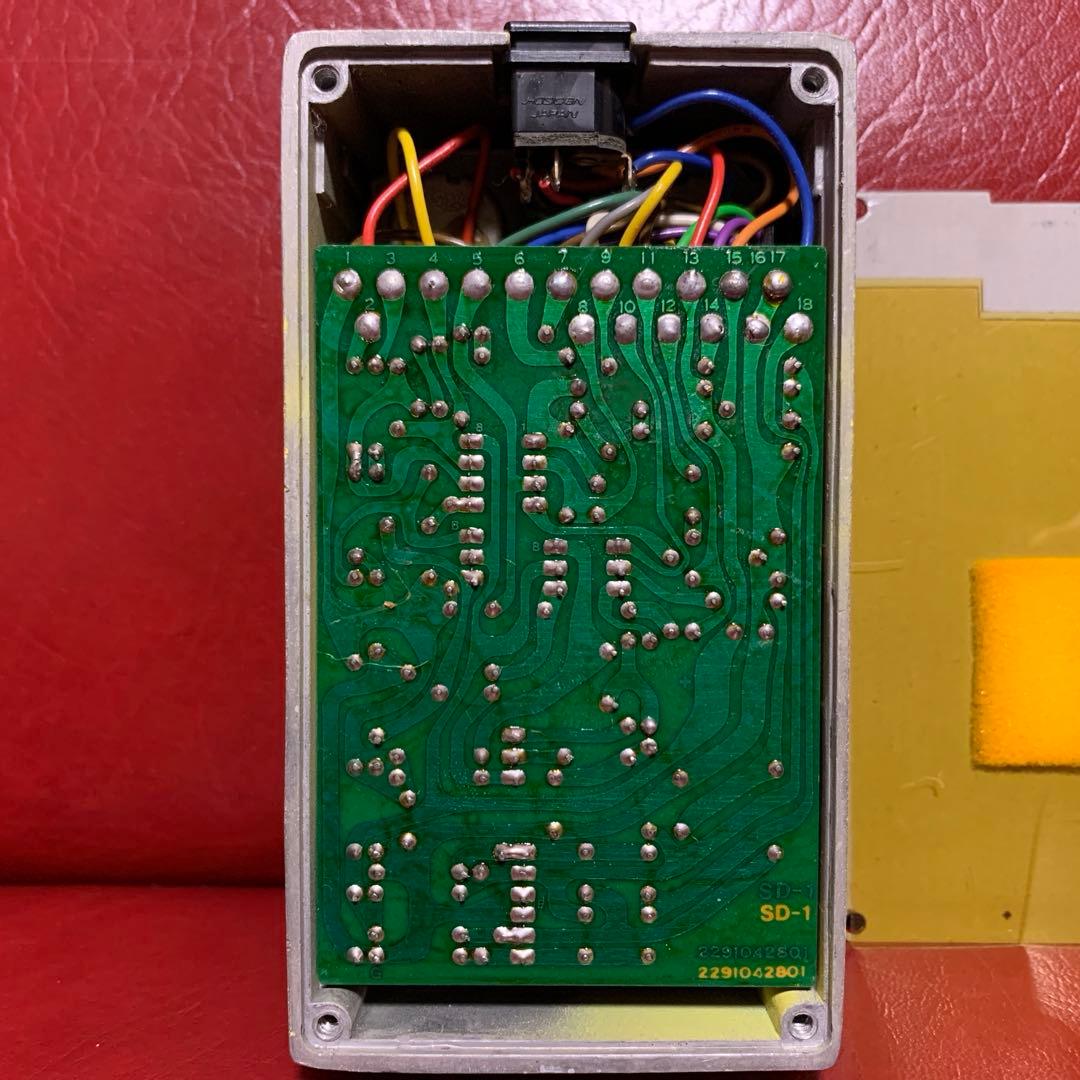 ★初年度 A基板★ 良音! 1981年 BOSS SD-1 NEC C4558C