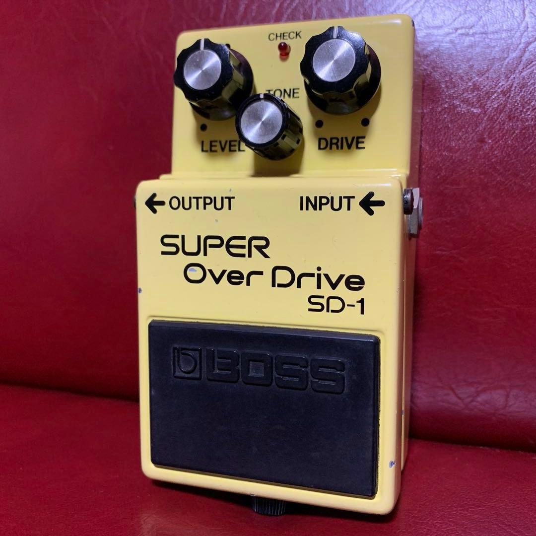 ★初年度 A基板★ 良音! 1981年 BOSS SD-1 NEC C4558C