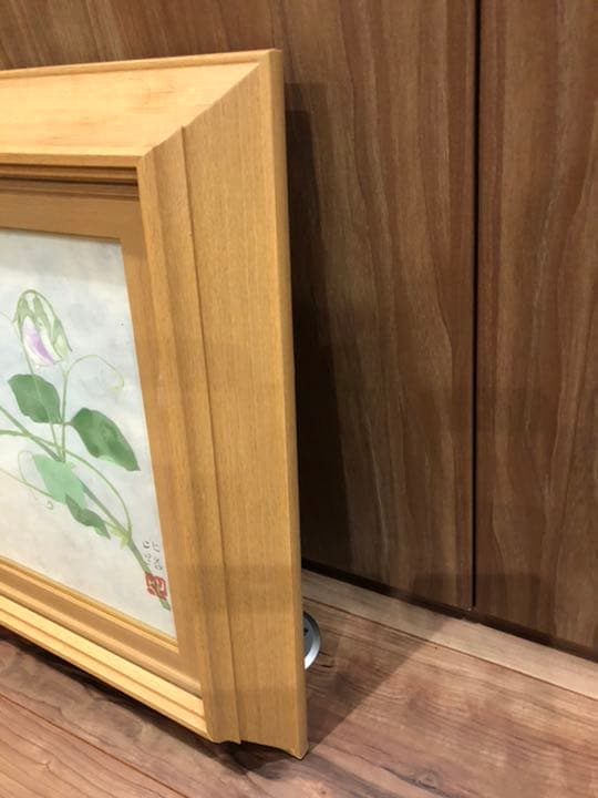 ★お値下げ♡ 「日本画」花④  日展受賞経験者が描きました