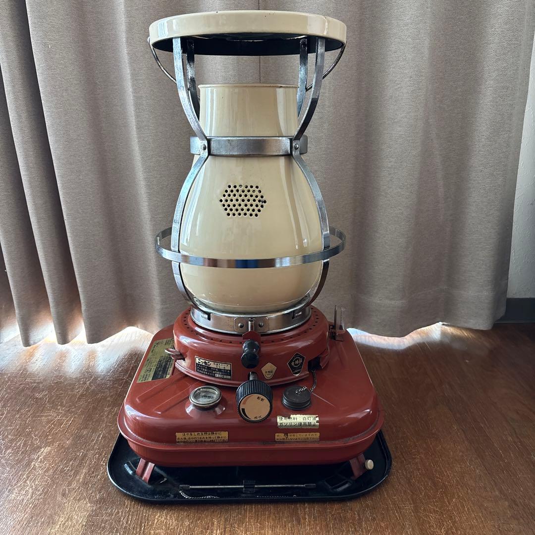 ニッセン 石油ストーブ　SS-6 ニッセンSS-6,日本船燈,1977 レトロストーブ - BURN-UPS!