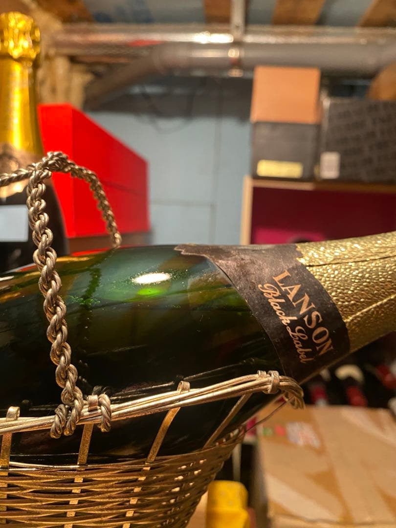 旧ラベル N.V Lanson プレミアム・ブラックラベル シャンパン - メルカリ