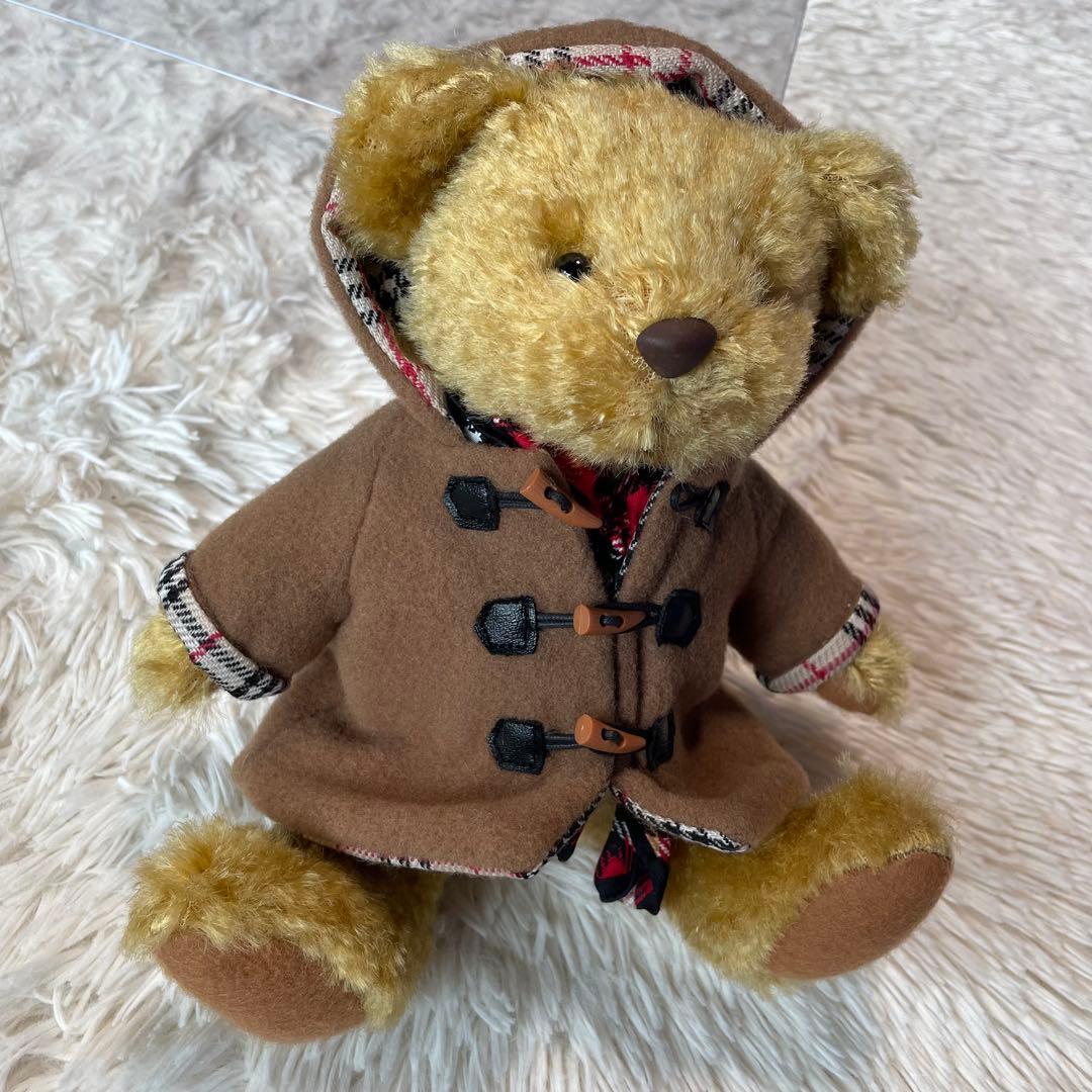 BURBERRY バーバリー　テディベアダッフルコート スカーフ　箱あり