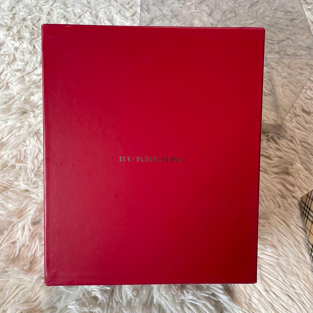 BURBERRY バーバリー　テディベアダッフルコート スカーフ　箱あり