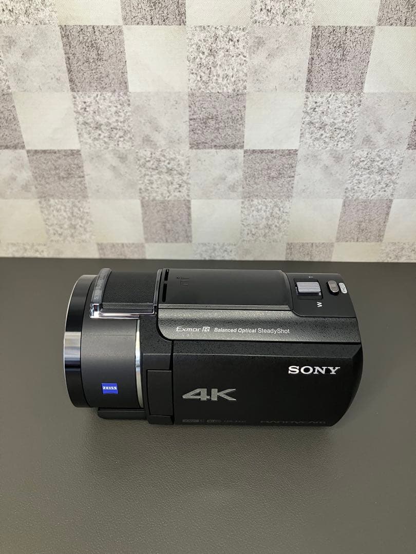 【美品】SONY 4Kビデオカメラ FDR-AX45A（ブラック）