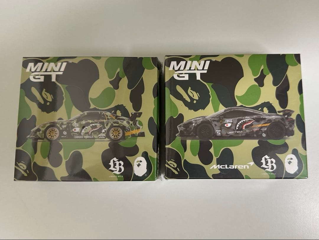 東京オートサロンLiberty walk Bape MINIGT 6台 lbwk MINIGT BAPE