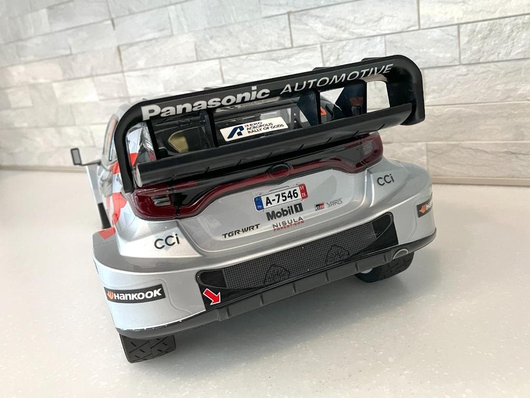 タミヤRCボディ ヤリス WRC2025 ラリーギリシャ・アクロポリス 勝田