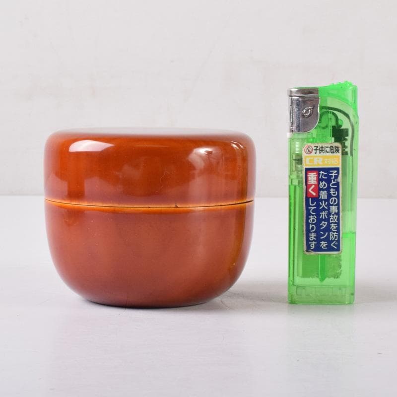 茶道具 飛騨春慶塗 岩本漆器店 大平棗 共箱 V 7307 - メルカリ