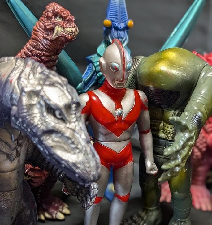 ウルトラマンパワード＆登場怪獣・宇宙人（バンダイ）ソフビ
