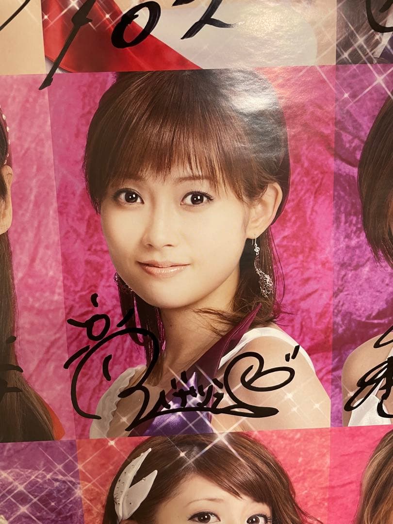 【値下げ可】シャイニングバタフライ サイン入りポスター