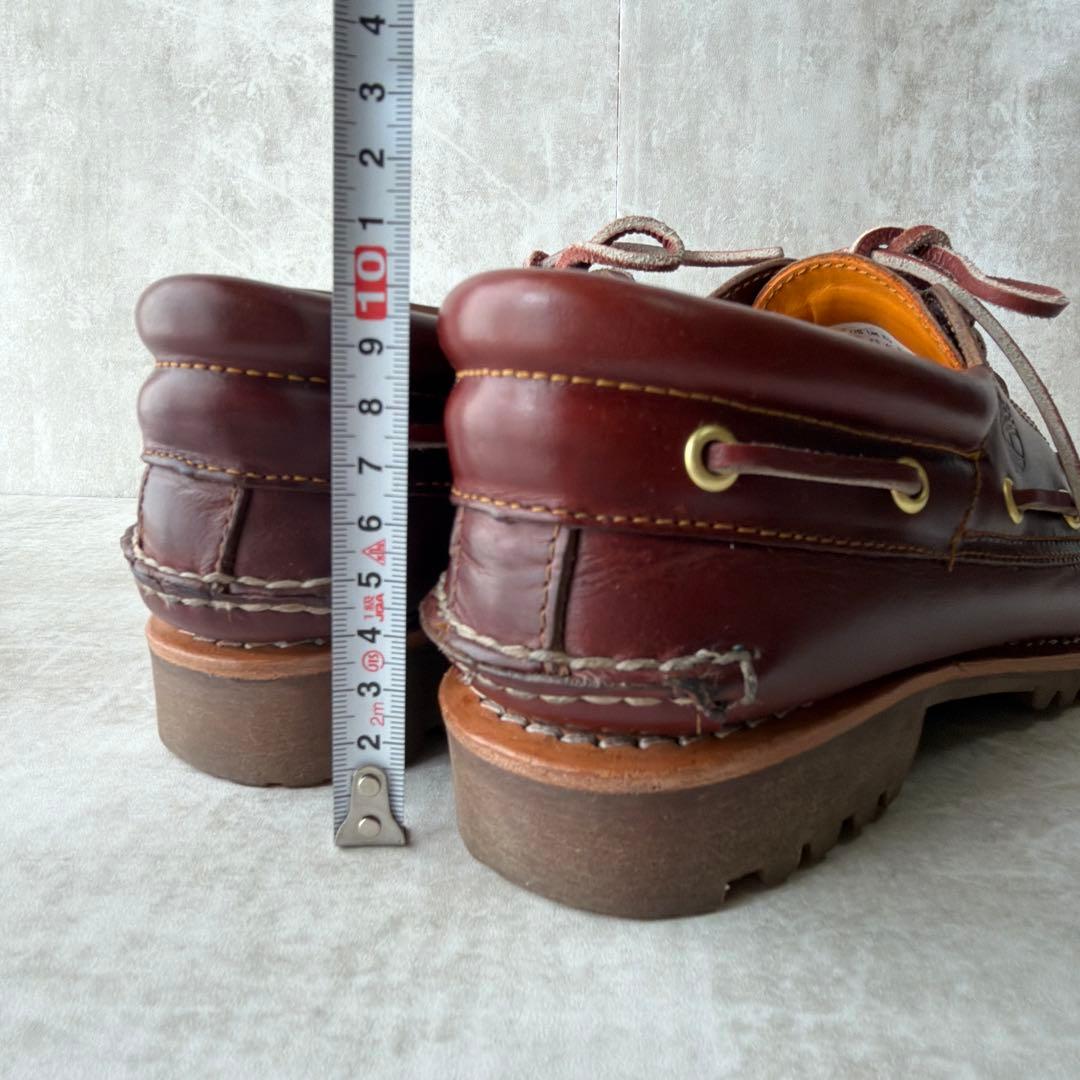 Timberland 3eye classic lug 26cm バーガンディ