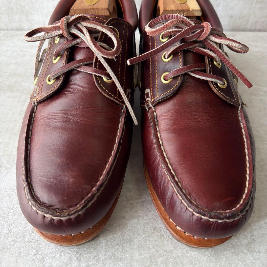 Timberland 3eye classic lug 26cm バーガンディ