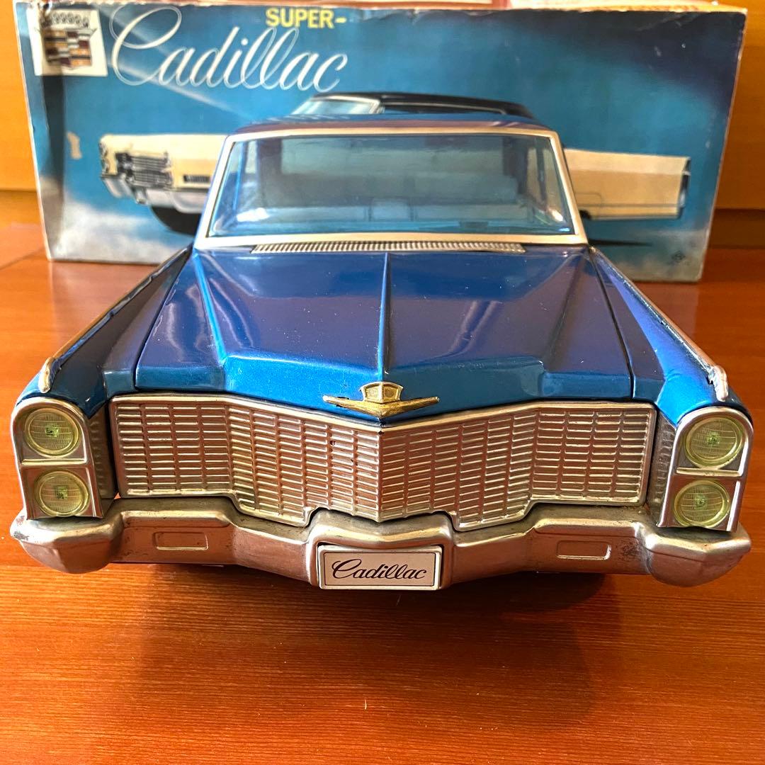 希少　野村トーイ　ブリキ　スーパー　キャデラック　65cm