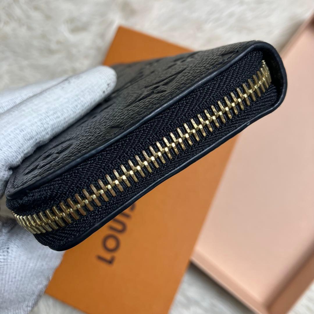 【未使用級】モノグラム アンプラント ジッピーウォレット ノアール FRID搭載