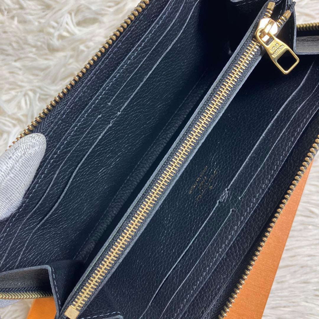 【未使用級】モノグラム アンプラント ジッピーウォレット ノアール FRID搭載